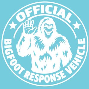 Official Bigfoot Response Vehicle 6" Vinyl Decal