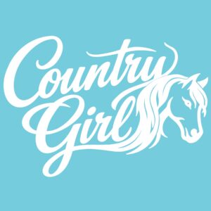 Country Girl 6" Vinyl Decal