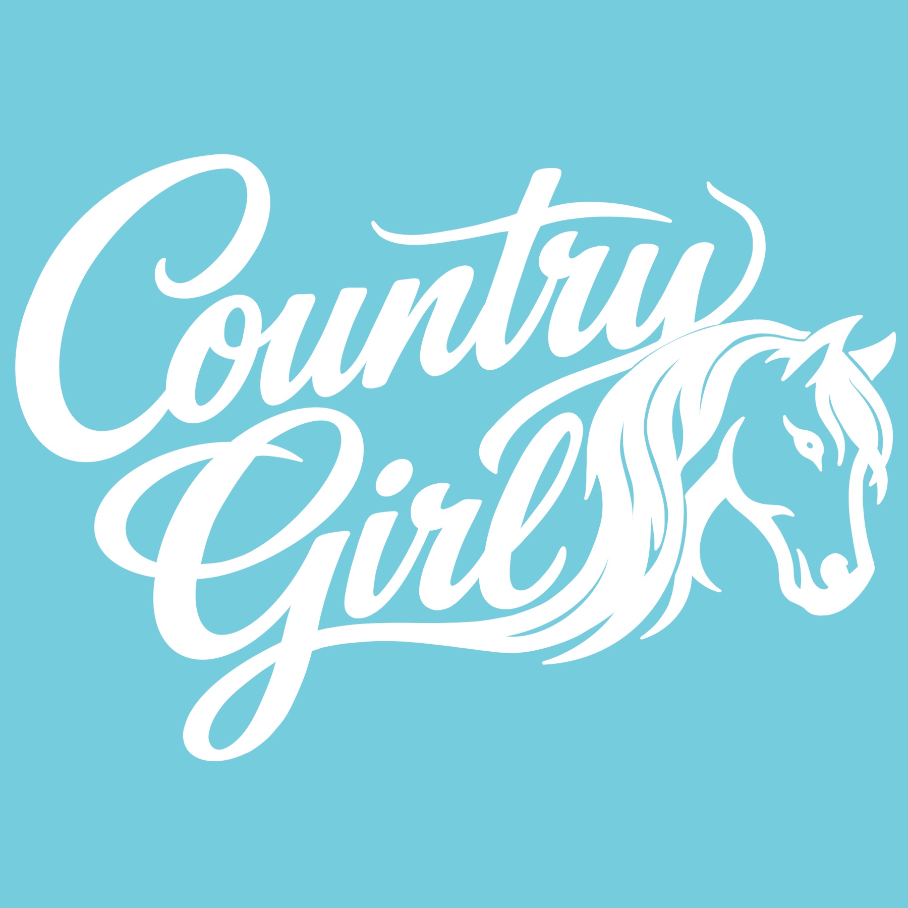 Country Girl 6" Vinyl Decal