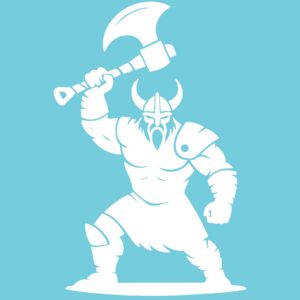 Viking Warrior 6" Vinyl Decal