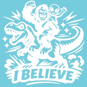 I Believe 6" Vinyl Decal