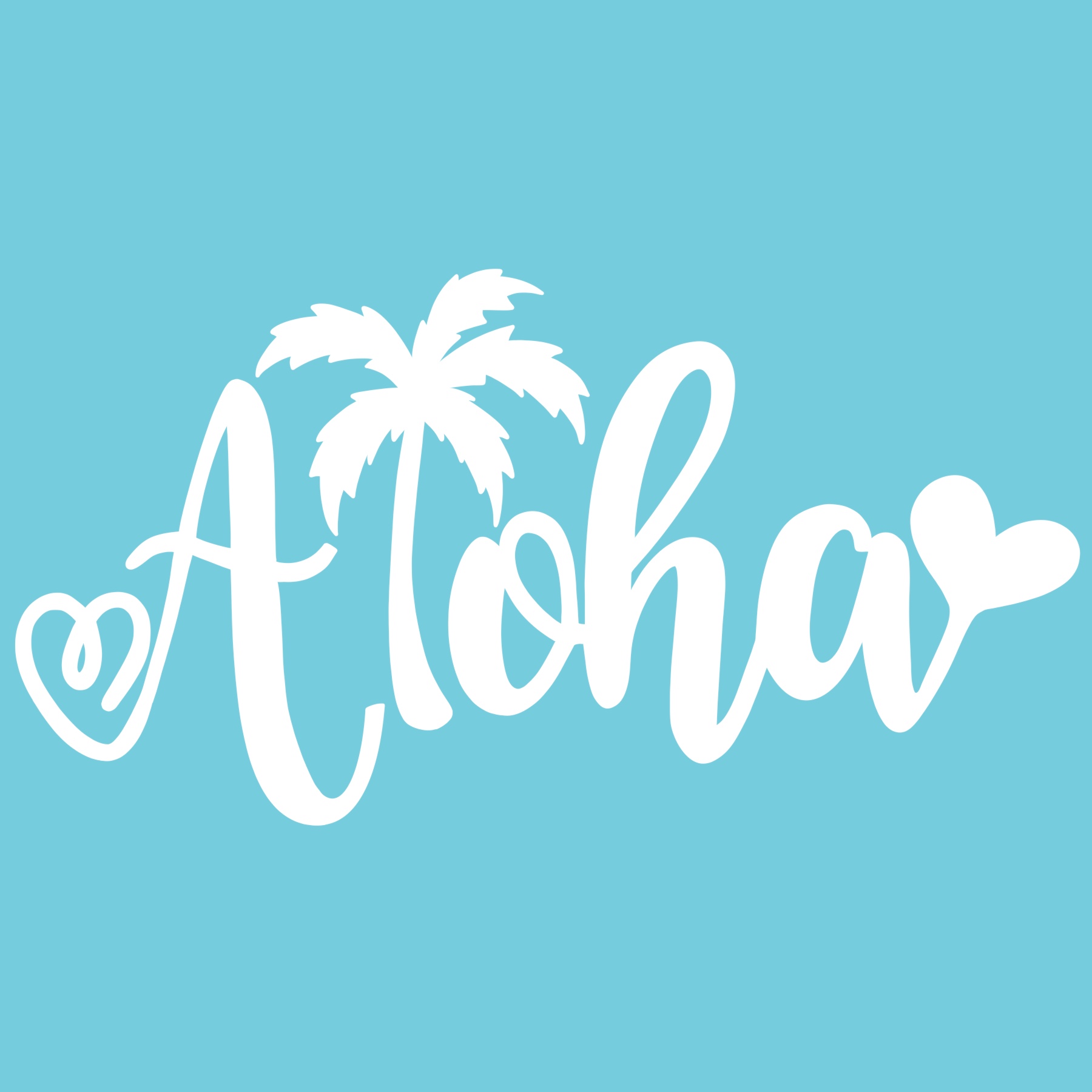 Aloha 6" Vinyl Decal